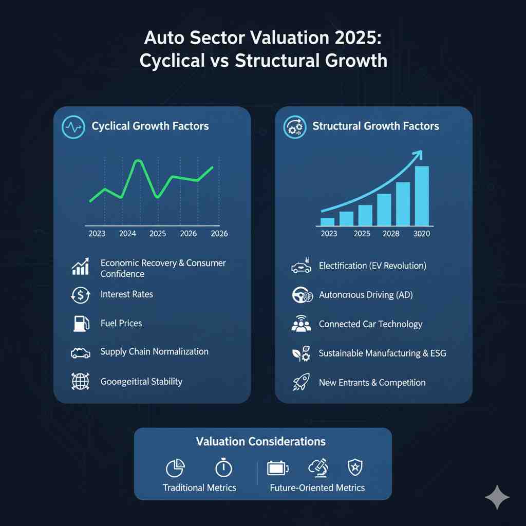 Auto Sector Valuation 2025: Cyclical vs Structural Growth