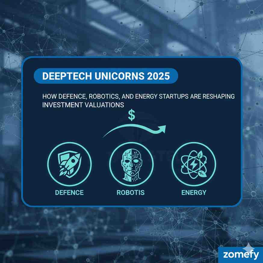 Deeptech Unicorns 2025: How Defence, Robotics, and Energy Startups Are Reshaping Investment Valuations