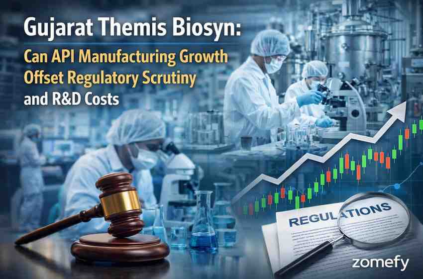 Gujarat Themis Biosyn: Can API Manufacturing Growth Offset Regulatory Scrutiny and R&D Costs
