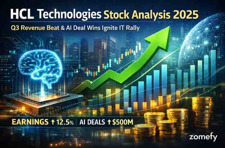 HCL Technologies Stock Analysis 2025: Q3 Revenue Beat & AI Deal Wins Ignite IT Rally