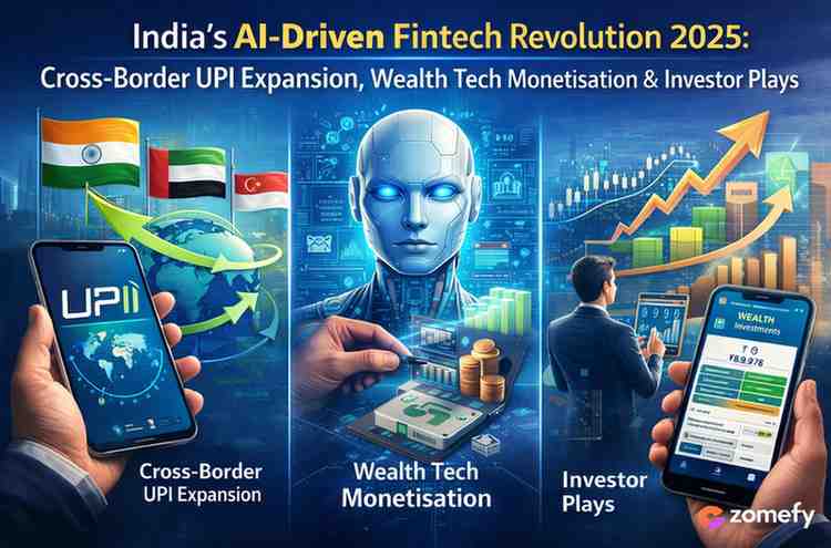 India’s AI-Driven Fintech Revolution 2025: Cross-Border UPI Expansion, Wealth Tech Monetisation & Investor Plays