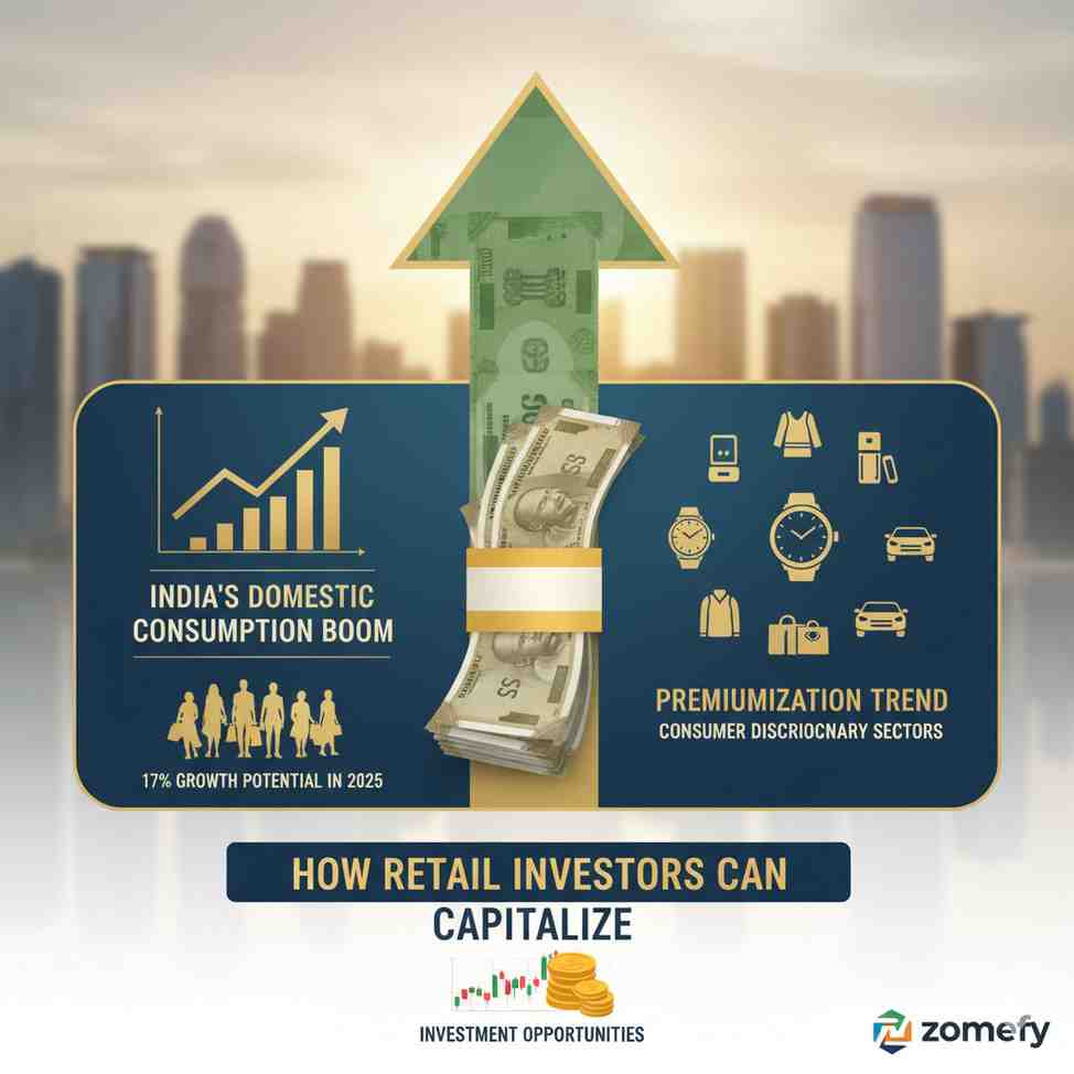 India's Domestic Consumption Boom and Premiumization Trend: How Retail Investors Can Capitalize on the Consumer Discretionary Sector's 17% Growth Potential in 2025