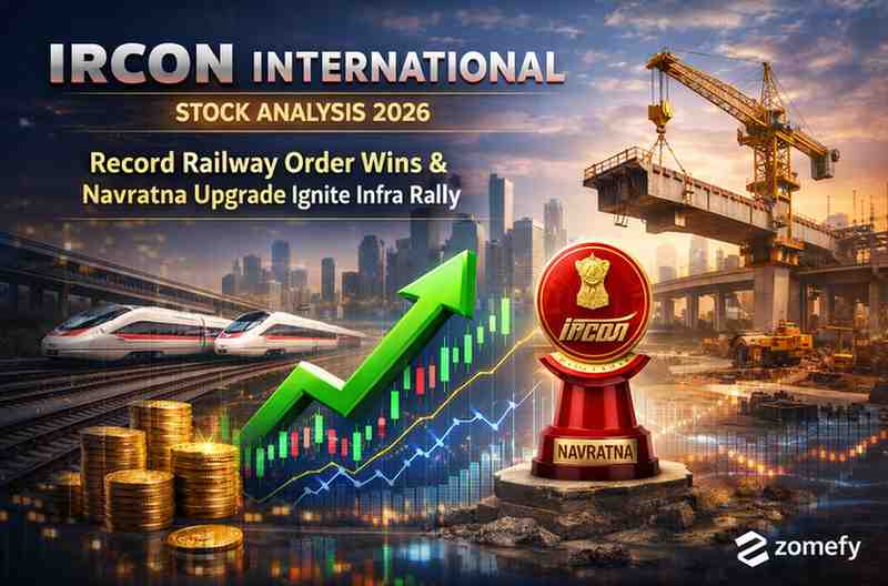 IRCON International Stock Analysis 2026: Record Railway Order Wins & Navratna Upgrade Ignite Infra Rally