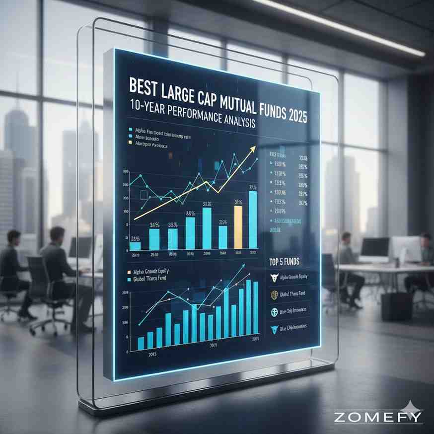 Best Large Cap Mutual Funds 2025: 10-Year Performance Analysis