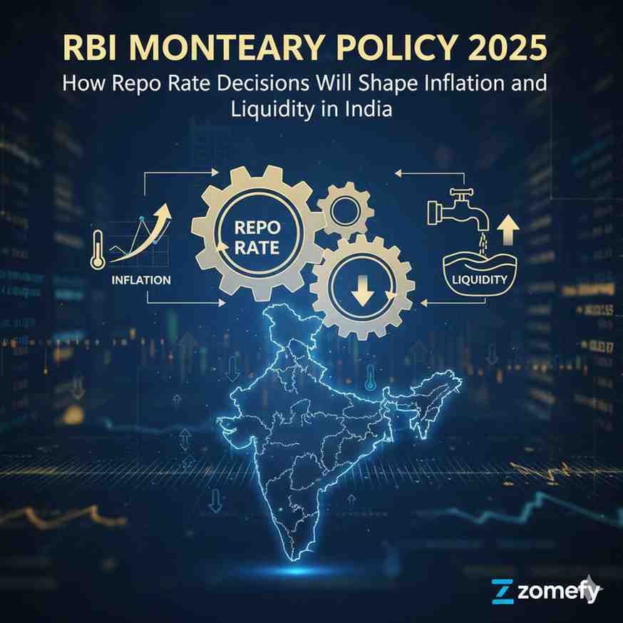 RBI Monetary Policy 2025: How Repo Rate Decisions Will Shape Inflation and Liquidity in India
